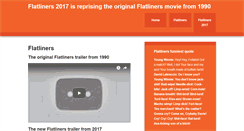 Desktop Screenshot of flatliners.com