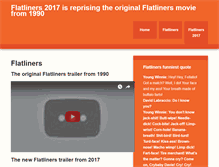 Tablet Screenshot of flatliners.com